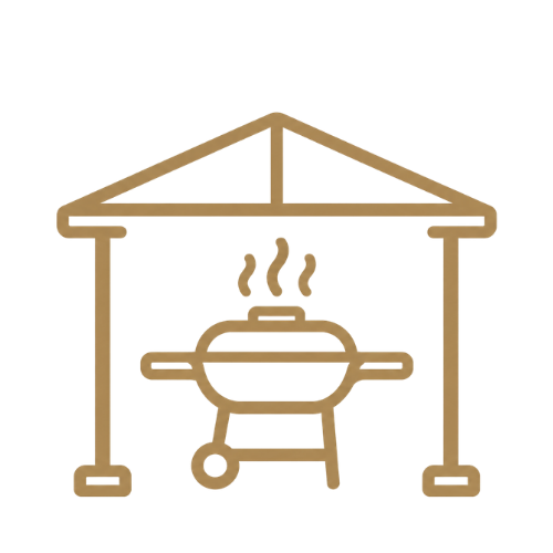 Covered Braai Area